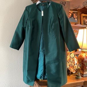 Talbots Silk/Wool dark green Jacket/coat 20WP